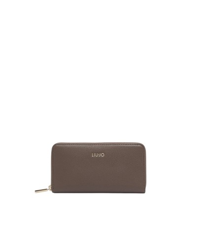 Portafoglio Zip Around Caliwen XL Liu Jo - X0781 Dark Mocha