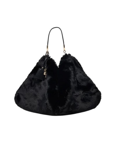 Borsa Sacca Donna Foulard Bag L Liu Jo - 22222 Nero
