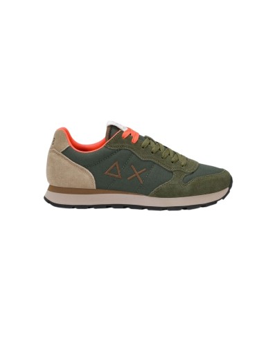 Scarpa Sneakers Uomo Tom Multicolor Sun 68 - 74 Militare Scuro