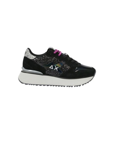 Scarpa Sneakers Donna Big Stargirl Glitter Sun 68 - 11 Nero