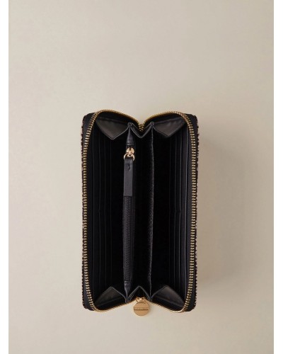 Portafoglio Donna Zip Around Nylon OP Borbonese