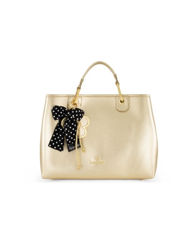 Borsa a Mano con Tracolla Donna Beth  Braccialini - Oro 760