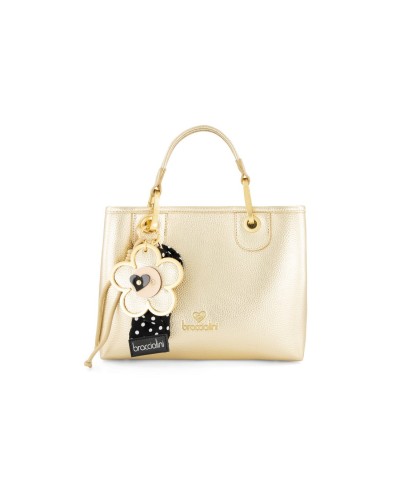 Borsa a Mano con Tracolla Donna Beth Braccialini - Oro 760