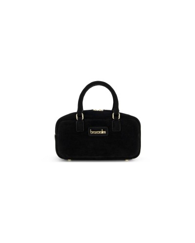Borsa a Mano con Tracolla Donna Sara Braccialini - Nero 100