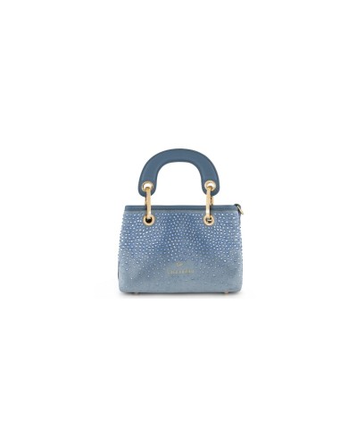 Borsa a Mano con Tracolla Donna Beth Strass Braccialini - Polvere 150