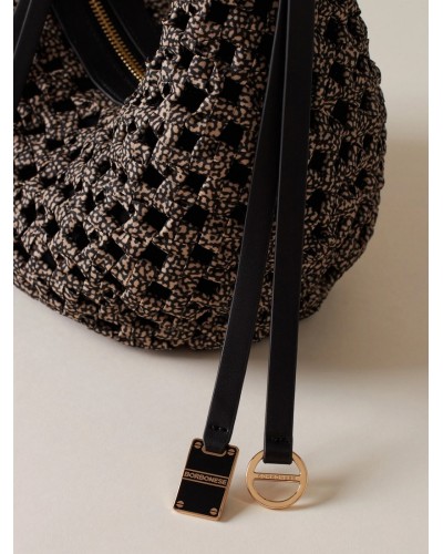 Borsa Donna Hobo Mini Borbonese