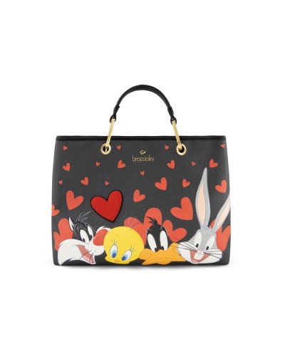 Borsa a Mano con Tracollla Donna Beth Looney Tunes Allfriend Braccialini