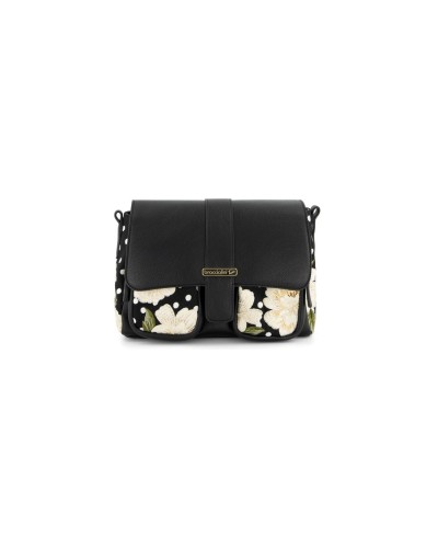 Borsa a Tracolla Donna Queen Braccialini - Peonie Pois
