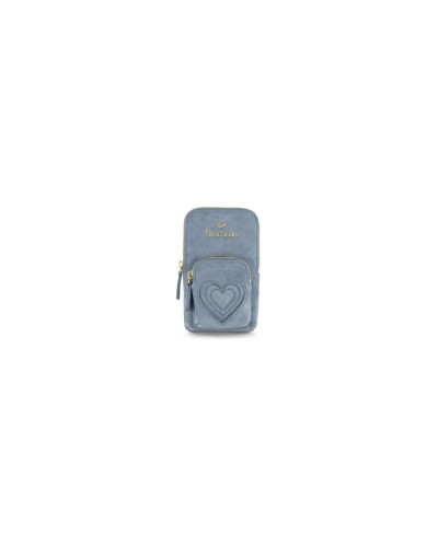 Borsa a Tracolla Portacellulare Donna Beth Matelassè Braccialini - Polvere 150