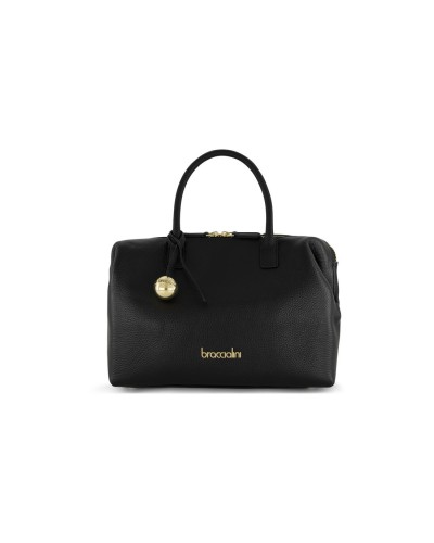 Borsa a Mano con Tracolla Donna Ariel Braccialini - Nero 100