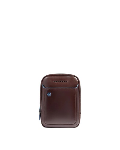 Tracolla Uomo Porta I Pad Mini Blue Square Piquadro - Mogano