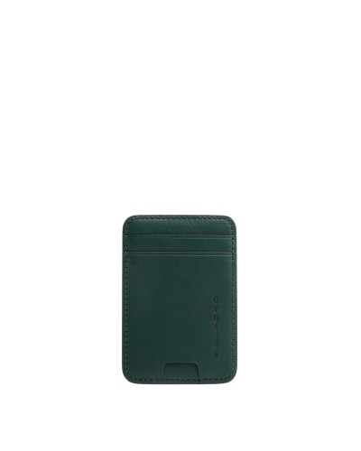 Portacarte di Credito MagSafe Piquadro - Verde