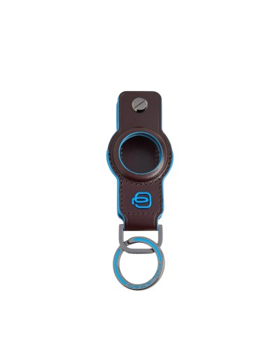 Portachiavi per Airtag e Connequ 4.0 Blue Square Piquadro - Mogano