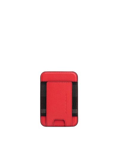 Portacarte di Credito Verticale con Elastico Magsafe Piquadro