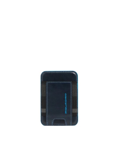 Portacarte di Credito Verticale Elastico MagSafe Piquadro