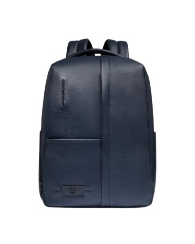Zaino Uomo Porta PC e Porta I Pad con Tasca Piquadro - Blu