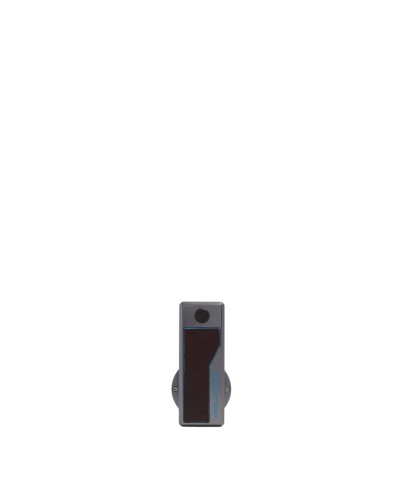 Portachiavi Modular in Alluminio e Pelle Porta Connequ 4.0 Piquadro - Mogano