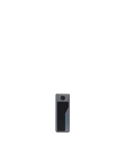 Portachiavi Modular in Alluminio e Pelle  Blue Square Piquadro - Nero