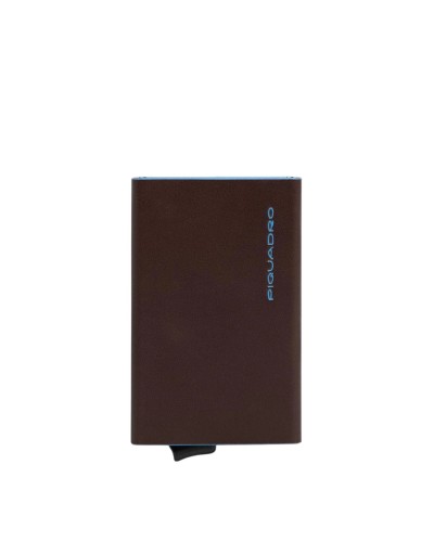 Portacarte Sliding Sistem Blue Square Piquadro