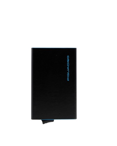 Portacarte Sliding Sistem Blue Square Piquadro - Nero