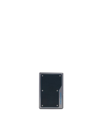 Portacarte di Credito MagSafe Modular in Alluminio e Pelle Piquadro - Blu2
