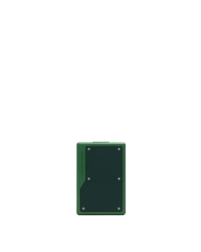 Portacarte di Credito MagSafe Modular in Alluminio e Pelle Piquadro - Verde