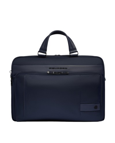 Diplomatica Porta PC e I Pad in Nylon e Pelle Piquadro