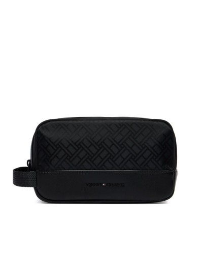 Necessaire Uomo TH Nylon Jacquad Tommy Hilfiger - Nero BDS