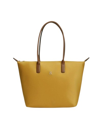 Borsa Shopper Donna Popette Tote Tommy Hilfiger - Giallo KBG
