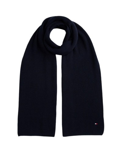 Sciarpa Unisex TH Flag Pima Cotton Cash Tommy Hilfiger - Blu DW6