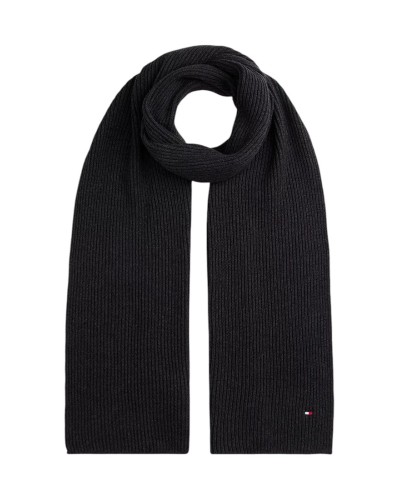 Sciarpa Unisex TH Flag Pima Cotton Cash Tommy Hilfiger - Grigio Scuro PA7