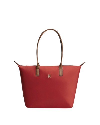 Borsa Shopper Donna Popette Tote Tommy Hilfiger - Rosso XLI