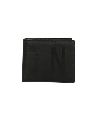 Portafoglio Mni con Portamonete Uomo Icon - Nero