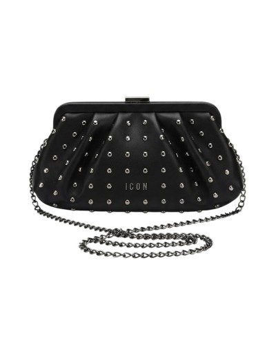 Borsa a Mano con Tracolla Donna Fizz Icon - Nero