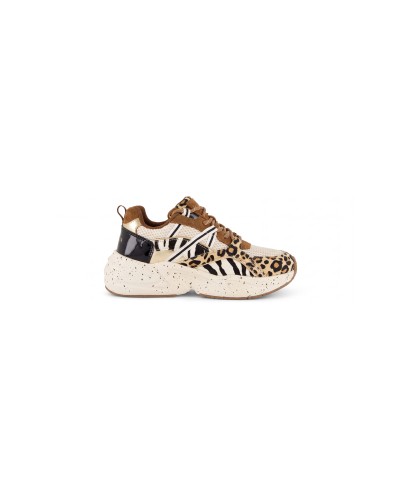 Scarpa Donna Sneakers Sara Braccialini - Leopard