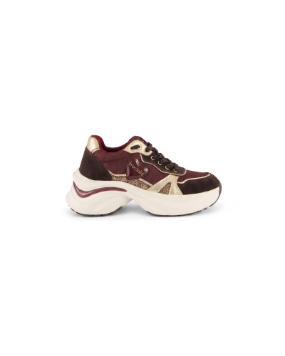 Scarpa Donna Sneakers Sara Braccialini - Wine