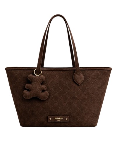 Borsa Shopper Donna Davina Soho Touch L' Atelier Du Sac - Marrone