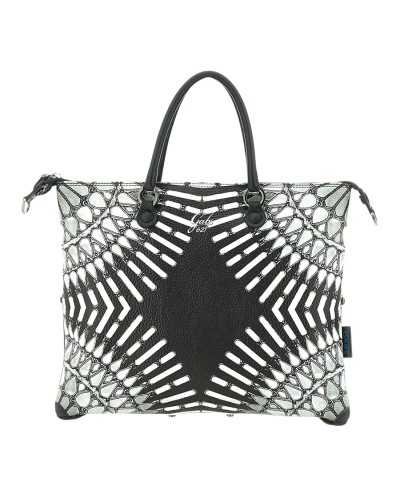 Borsa a Mano Donna G3 Plus L Trip Pelle + Bull Black Gabs - Jaipur S0621