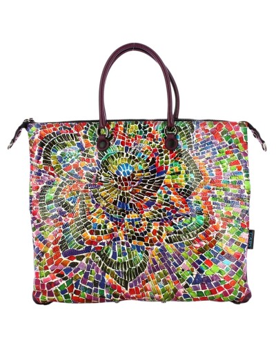 Borsa a Mano Donna G3 Plus L Trip Pelle + Bull Black Gabs - Ravenna S0619